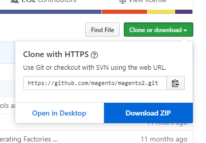 Github - Download file zip